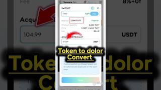 tresurefun token to usdt dolor convert / tuft to usdt convert #nft  #treasure #treasuretrove