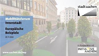 Mobilitätsforum Innenstadt - Europäische Beispiele