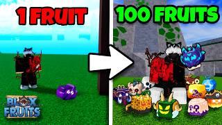 I got 100 Fruits in Blox Fruits!