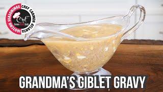 Grandma's Giblet Gravy | CHEF CARMEN ATL