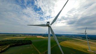 FPV DRONE vs WIND TURBINE - CINEMATIC