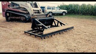 TR-600 Rake Skid Steer Attachment by Daniel Manufacturing