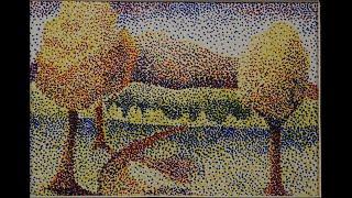 Landscape in Pointillism