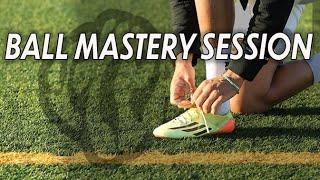 30 min Ball Mastery Session in the Adidas F50 Adizeros from 2014