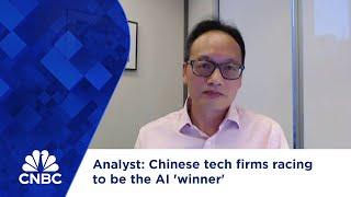 Analyst: Chinese tech firms racing to be the AI 'winner'