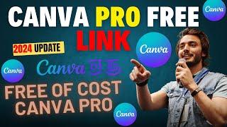 Get Canva Pro Free lifetime 2024 | Canva Pro Education free | Canva pro team invite (New Update)