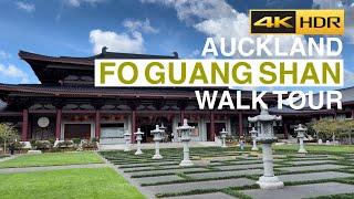 Auckland Fo Guang Shan Buddhist Temple Walking Tour New Zealand 4K