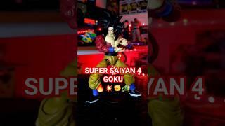 SUPER SAIYAN 4 GOKU ACTION FIGURE  #shorts