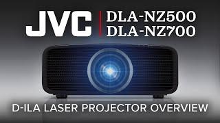 JVC NZ500 & NZ700 Projector Comparison! World's Smallest 4K D-ILA Home Theater Projectors!