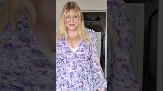 CURVY TRY ON OUTFIT OF THE DAY | Dress | Fashion | #shorts