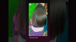 #naturalbeauty  parlour #hair smoothening #neema makeover #