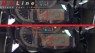 BMW R1200GS, MY2014 – temperature unit change from °F to °C - sprememba enote za prikaz temperature