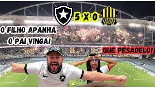 React do Atropelo do Botafogo que faz 5x0 no Peñarol, e está virtualmente na Final da Libertadores!