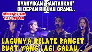 THE LUCKY LAKI DI BALIK PANGGUNG KERAJAAN CINTA: TISSA KASIH KEJUTAN‼️ PERTAMA NYANYIKAN "PANTASKAH"