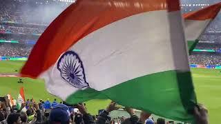 India vs Pakistan T20 World Cup. Melbourne Australia. National anthem