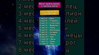 Могут начать жизнь с чистого листа