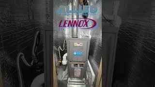 Replacing AC & Gas furnace with new 2 ton 18 SEER Allied Air (A Lennox Company) California #hvacr