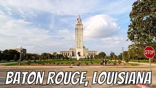 Baton Rouge, Louisiana! Drive with me through the capital of Louisiana!