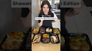 As if chicken shawarma isn’t always the answer... #mealprep #chickenshawarma #mealprepideas