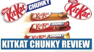 KitKat CHUNKY Mega Unboxing Review - KitKat Chunky , KitKat Caramel, KitKat Peanut Butter