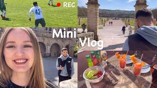 Weekend Vlog ️ Schloss Tour, Cocktails, Match Day… || The D Fam ||