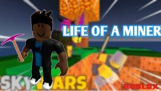 (Roblox skywars) life of a miner