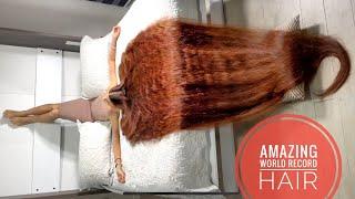 Amazing world record hair (PATREON PREVIEW) #haare #naturalhair #hair #hairgoal #hairstyle #mermaid