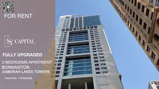 Fully Upgraded 2-Bedroom Apartment in Bonnington Tower, JLT | For Rent | SY Capital