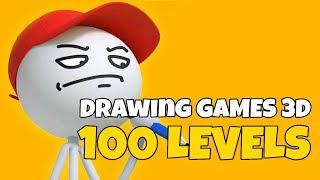 Drawing Games 3D Level 1-100 Walkthrough Gameplay