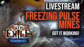 Getting Freezing Pulse Mines to Work with Stream chat (It Was Successful!)  - Livestream - 2.8.2022