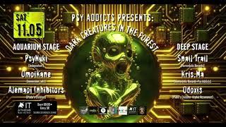 KrisMa  - Dark Creatures in the Forest - Dj Mix #darkpsy 11th May Athens, Greece [Psy Addicts]