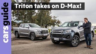 Mitsubishi Triton vs Isuzu D-Max 2025 comparison review: The best dual-cab pick-up for tradies is?