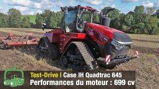 Case IH Quadtrac 645 | Test-Drive | 699 ch | + Nouveautés : Case IH AF10 & AF11