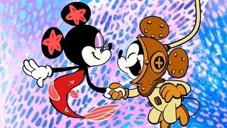 Wonders of the Deep | A Mickey Mouse Cartoon | Disney Shorts