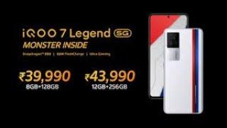 iQOO 7 Legend Unboxing And First Impressions  Dual Chip, Snapdragon 888, 120Hz & Under Rs.40000