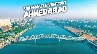 Sabarmati River Front Ahmedabad 4K Drone View 2022