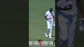 Saim Ayub Stops Bowler Hasan Mahmud #PAKvBAN #TestOnHai #SportsCentral #Shorts #PCB M8A1K