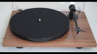 Turntable 2022 new Pro-Ject E1 | Unboxing and hands-on