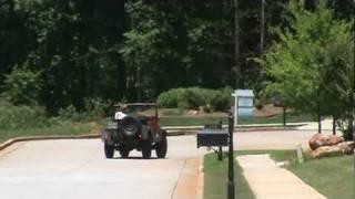 Military/Army Willys Jeep M38A1 test drive