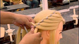 How to make lace braid / how to make lace braid front variation / braids