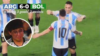 Argentina fans cry after Messi's incredible performance at 37 year old