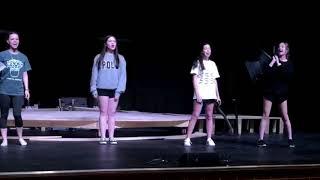 LCA's 4 March Sisters Rehearse for Little Women