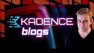 Kadence Theme - Blog Pages & Posts, WordPress Tutorial (Free Version)