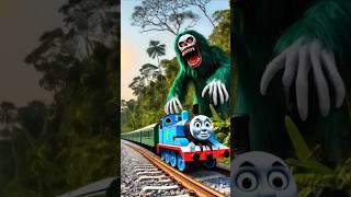 The Legend of Evil Thomas.EXE—This Video Proves It All!  #train #thomas #thomasthetrain #shorts