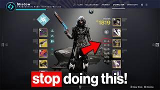 80 Things You Do Wrong Every Day in Destiny 2