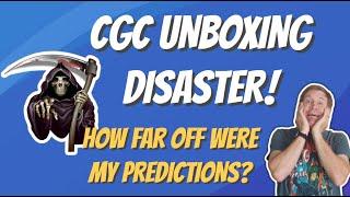 CGC Unboxing Disaster! How Far Off Were My Predictions?