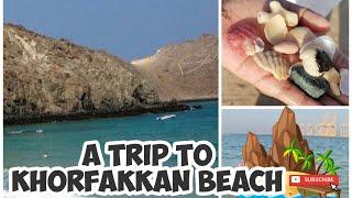 A Trip to Khorfakkan Beach | Longest covered tunnel in the middle east | Khorfakkan Beach Vlog