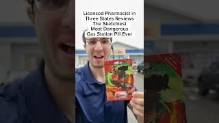 Licensed Pharmacist Reviews the Sketchiest Gas Station Pill Ever! #asmr