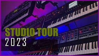 Analog Playground: A Tour of My Epic Hardware Synths Collection! - Studio Tour 2023