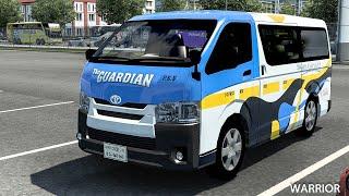 The Guardian Angel Coach Tablet: Nairobi-Narok-Bomet-Kisii | Toyota Hiace 7L | ETS2| G29